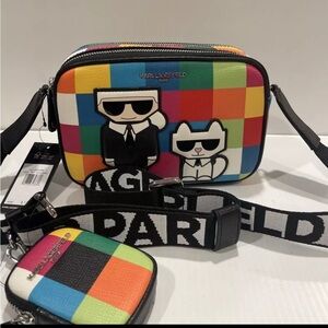 Karl LAGERFIELD Multicolor Crossbody Bag